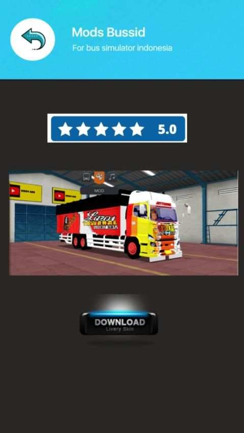 Mod Bussid Truck besar screenshot 1