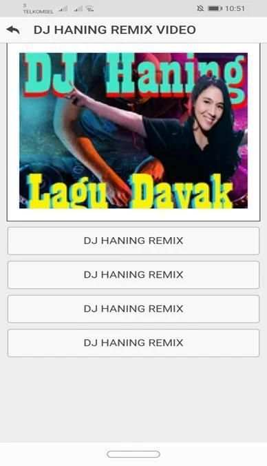 DJ HANING - DAYAK REMIX 2019 screenshot 1