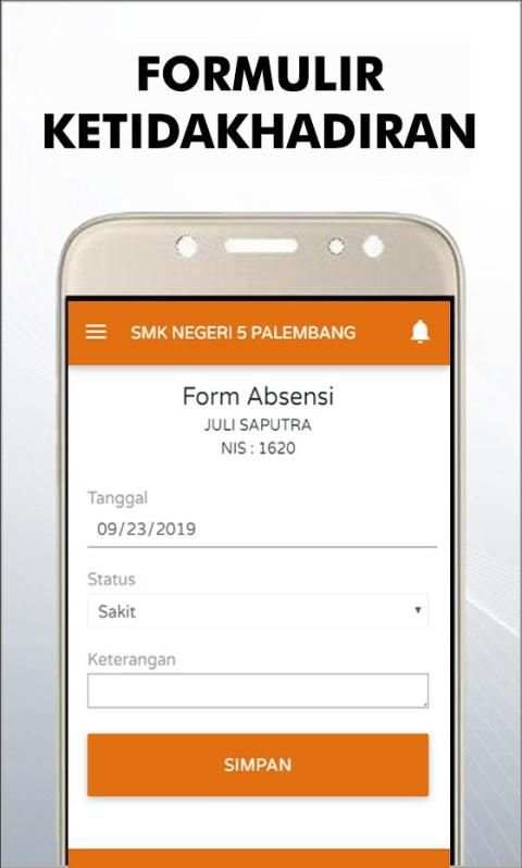 Mobile Informasi SMKN 5 Palembang screenshot 2