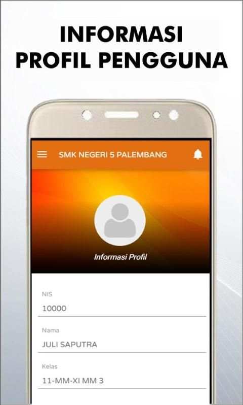Mobile Informasi SMKN 5 Palembang screenshot 1