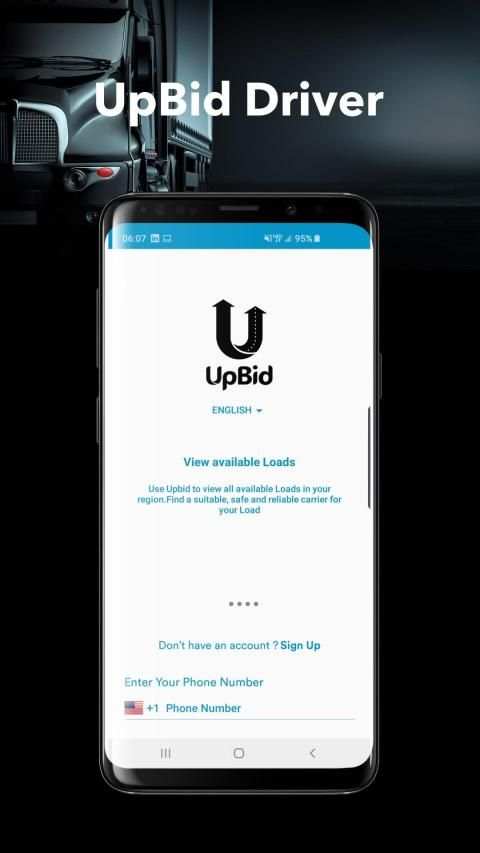 UpBid Driver स्क्रीनशॉट 2