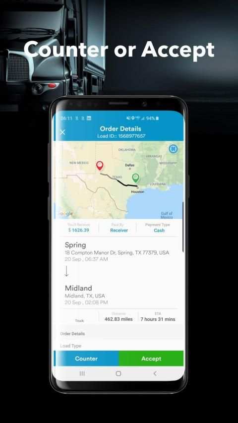 UpBid Driver स्क्रीनशॉट 4