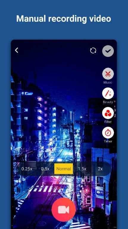 Video Editor, Video Maker- Selfie Camera screenshot 5