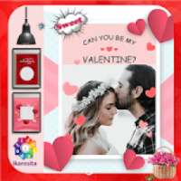 Valentine Cards Photo Frames on 9Apps