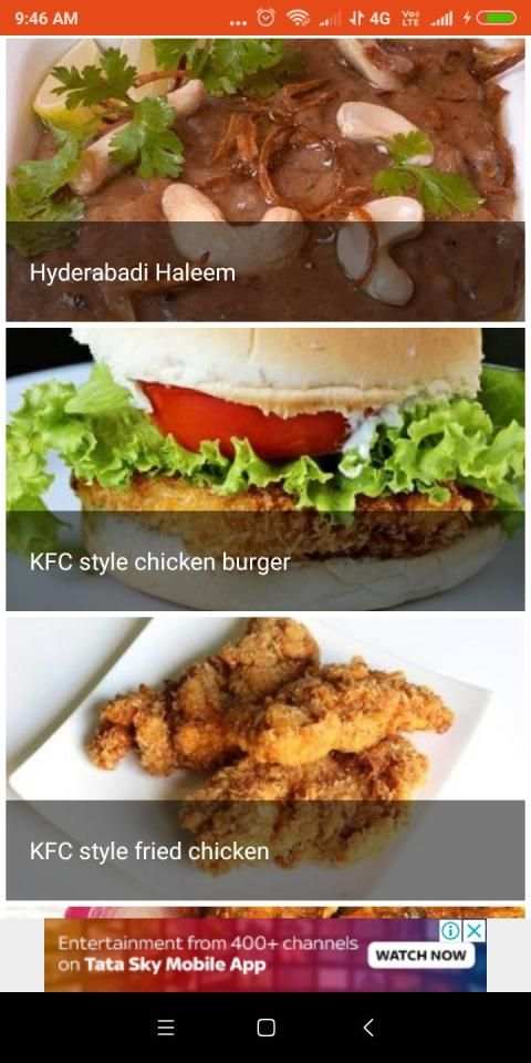 Chicken Recipes स्क्रीनशॉट 2