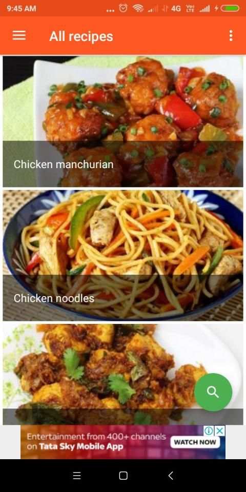 Chicken Recipes स्क्रीनशॉट 4