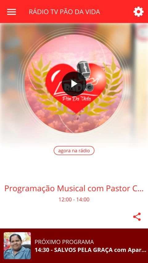 RÁDIO TV PÃO DA VIDA 4 تصوير الشاشة