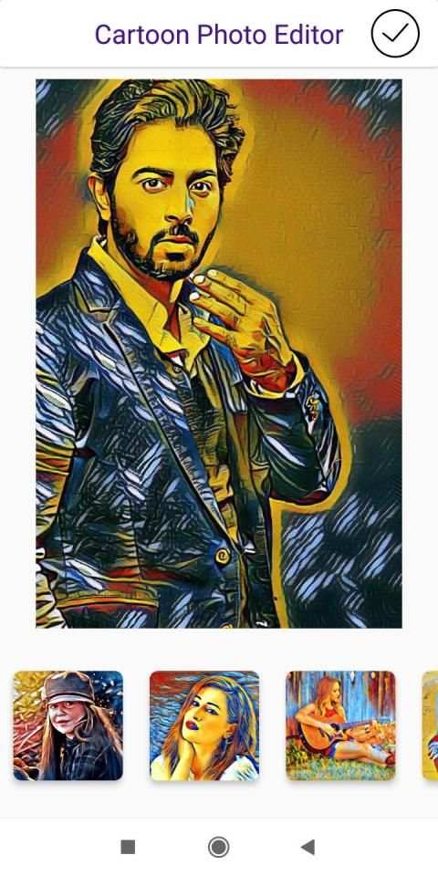 Cartoon Photo Editor स्क्रीनशॉट 1