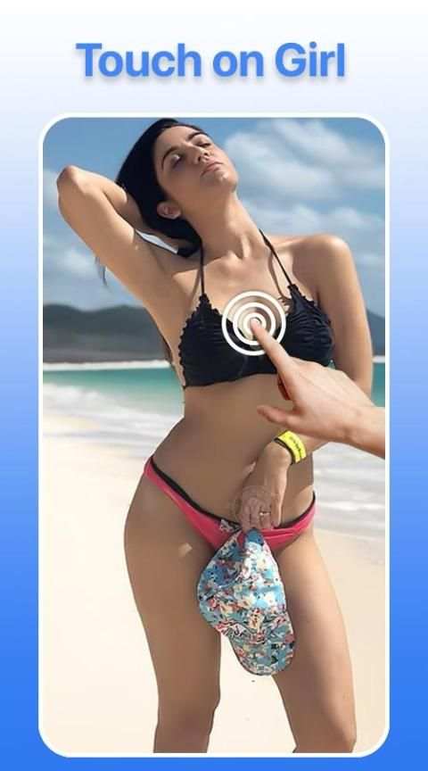 Touch On Girl - Girl Body Scanner Simulator screenshot 1