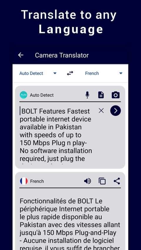 Camera Translator & All Language Voice To Text screenshot 4