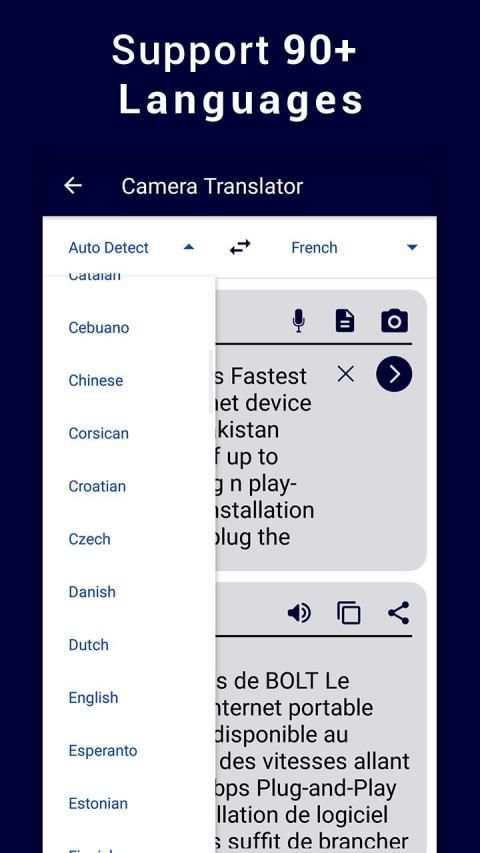 Camera Translator & All Language Voice To Text screenshot 1