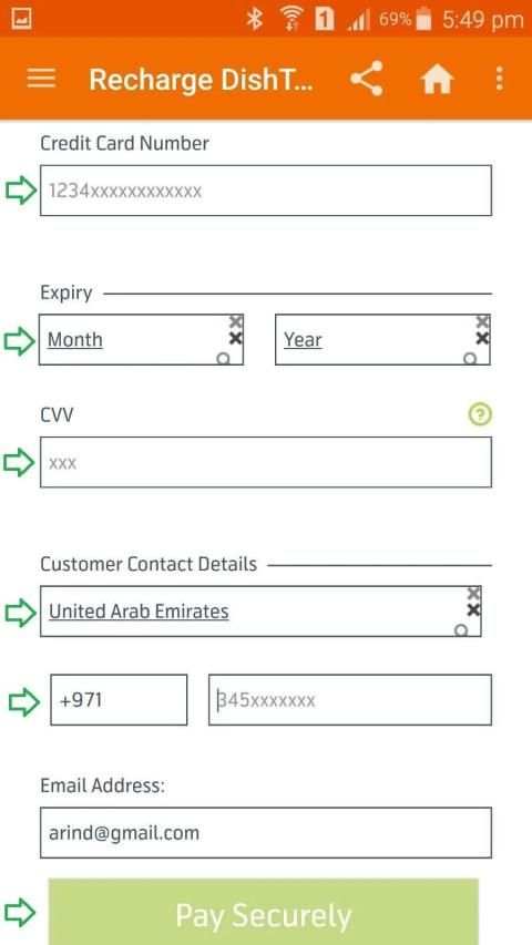 Recharge DishTv Online screenshot 4