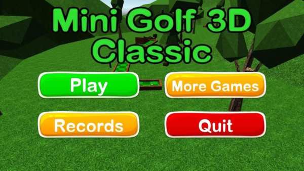 Mini Golf 3D Classic स्क्रीनशॉट 7