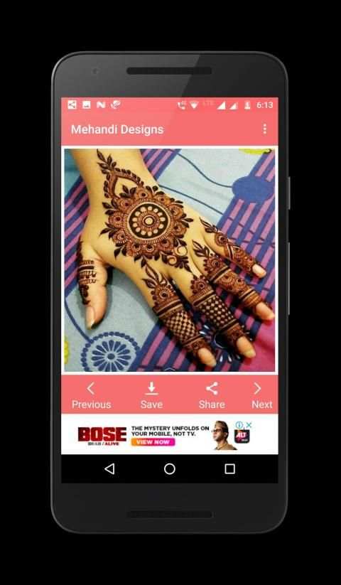 Mehandi Designs स्क्रीनशॉट 3