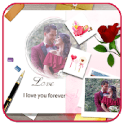 Love Photo Collage आइकन