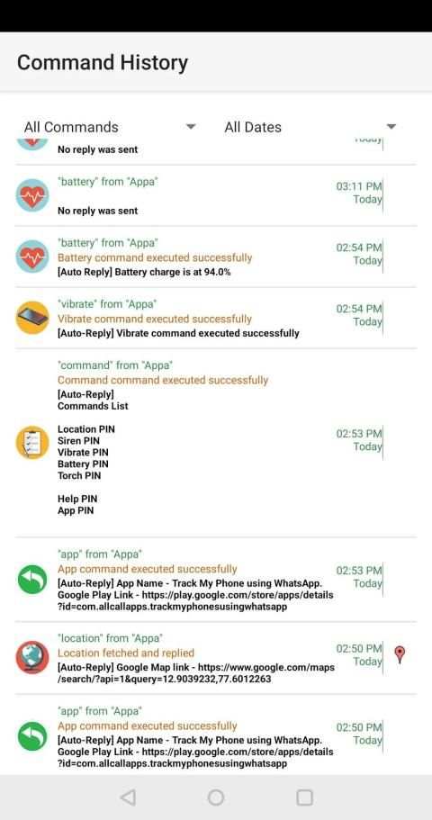 Track My Phone using WhatsApp screenshot 3