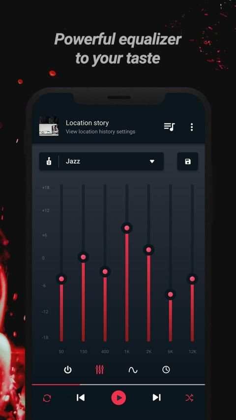 Magic: Equalizer Music Player screenshot 2