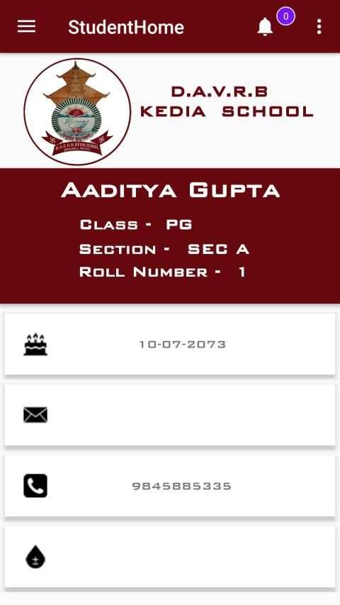 DAV RB Kedia School स्क्रीनशॉट 5