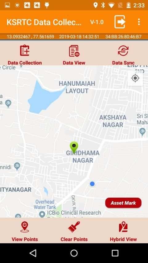 KSRTC DATA COLLECTOR screenshot 1