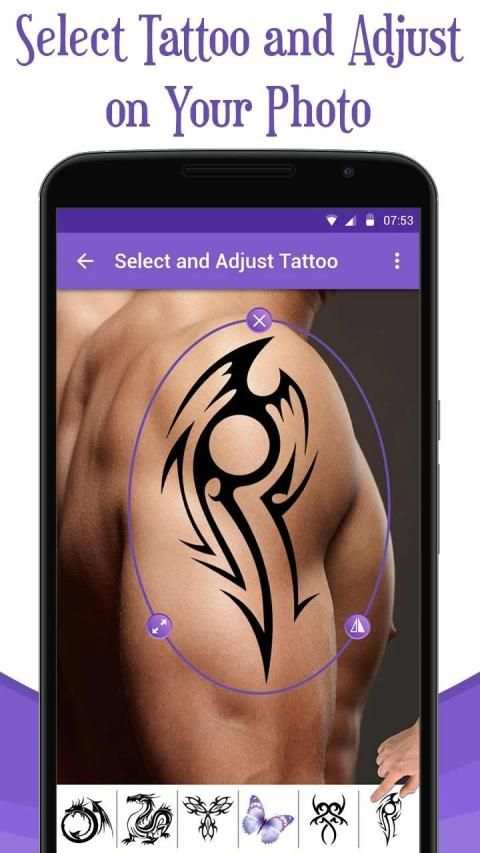 Tattoo Maker App स्क्रीनशॉट 6