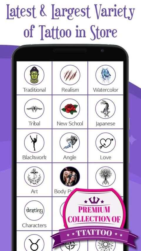 Tattoo Maker App स्क्रीनशॉट 5