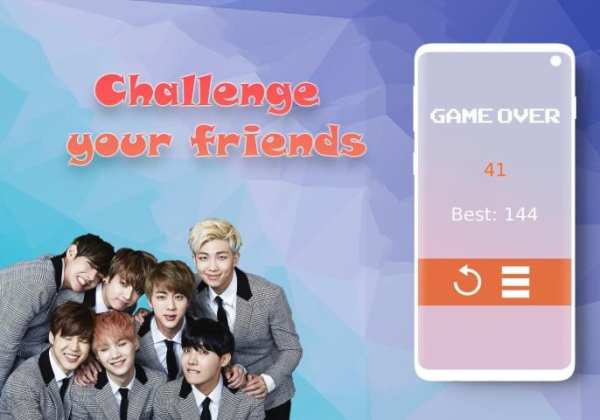 BTS Game - Touch to BTS screenshot 1