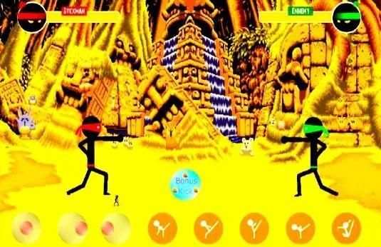 FingerPrint Stickman Game स्क्रीनशॉट 1