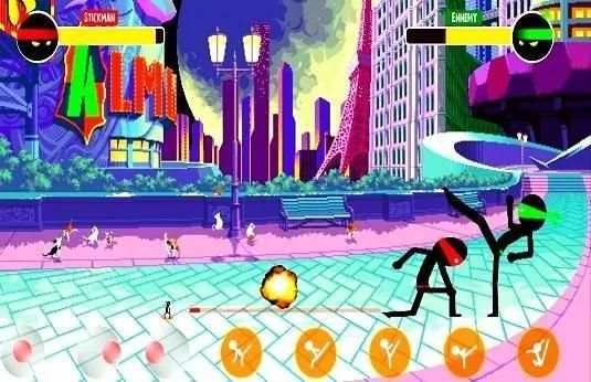 FingerPrint Stickman Game स्क्रीनशॉट 3