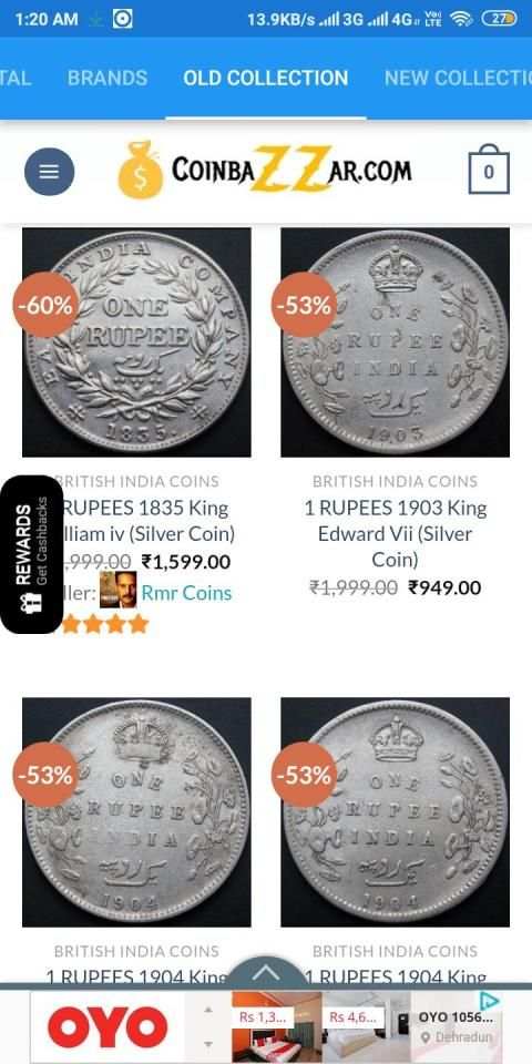 Buy Gold & Silver Coins Lowest Price & Live Rates screenshot 1