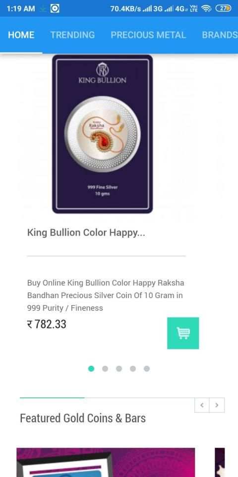 Buy Gold & Silver Coins Lowest Price & Live Rates screenshot 10