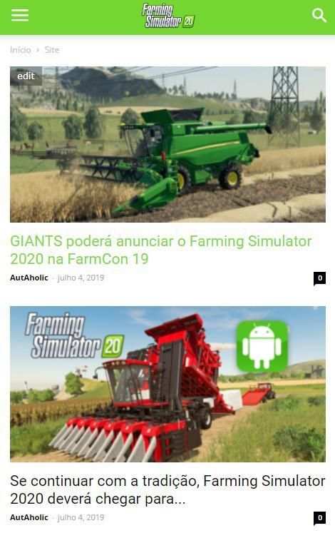 Farming Simulator 2020 (FS20) - News screenshot 1