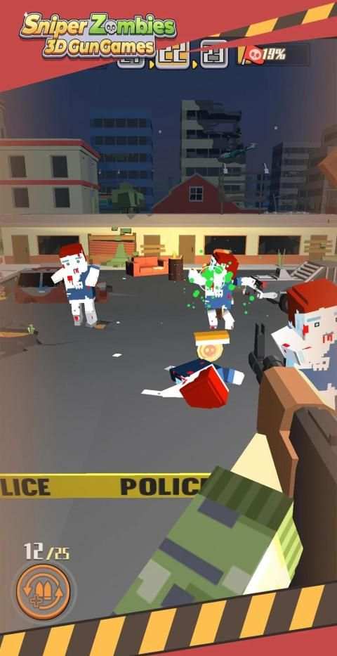 Sniper Zombies: 3D Gun Games screenshot 2