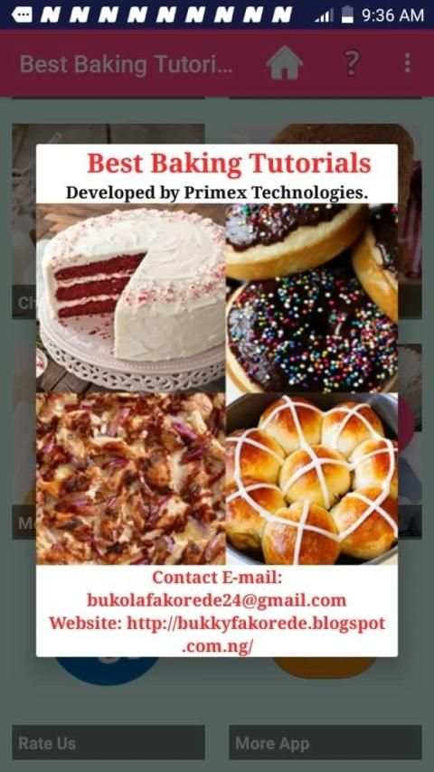 Best Baking Tutorials 2019 स्क्रीनशॉट 2