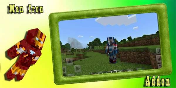 Man Iron Mod for MCPE screenshot 3