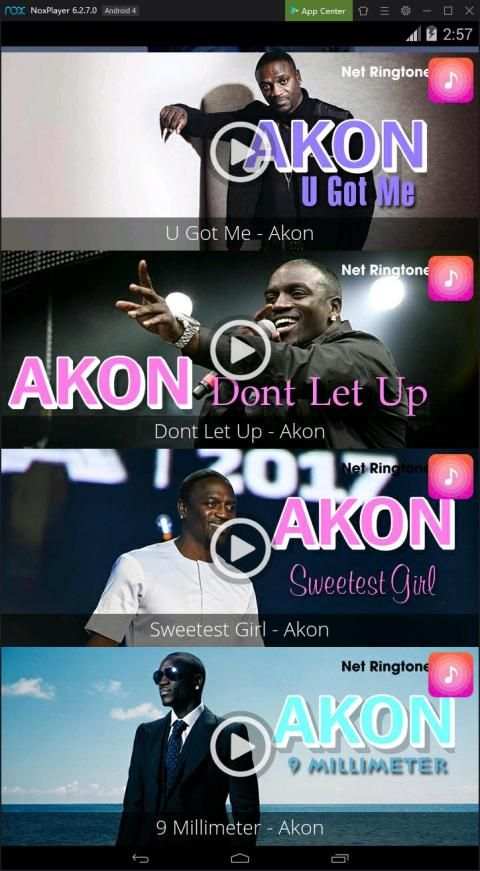 Akon Good Ringtones screenshot 2