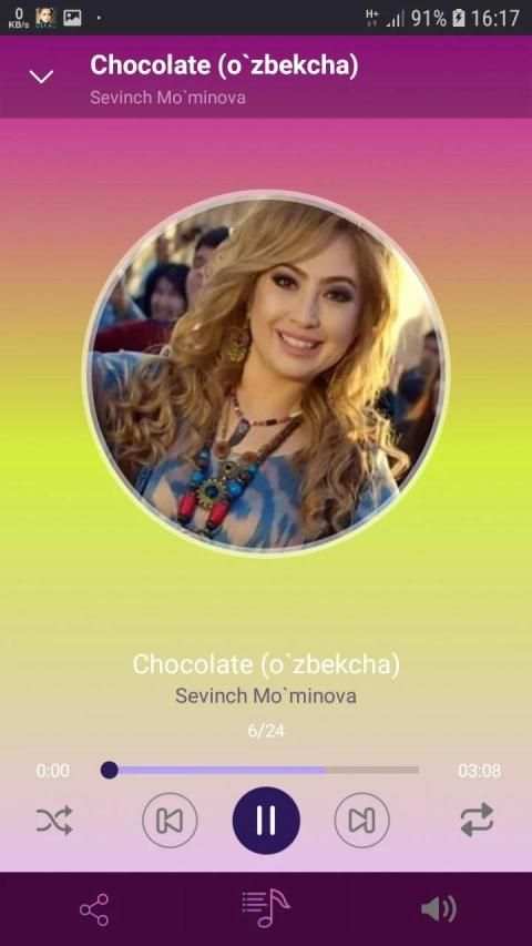 Sevinch Mo`minova qo'shiqlari screenshot 4