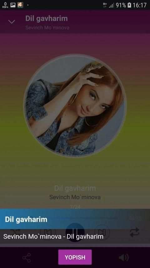 Sevinch Mo`minova qo'shiqlari screenshot 3