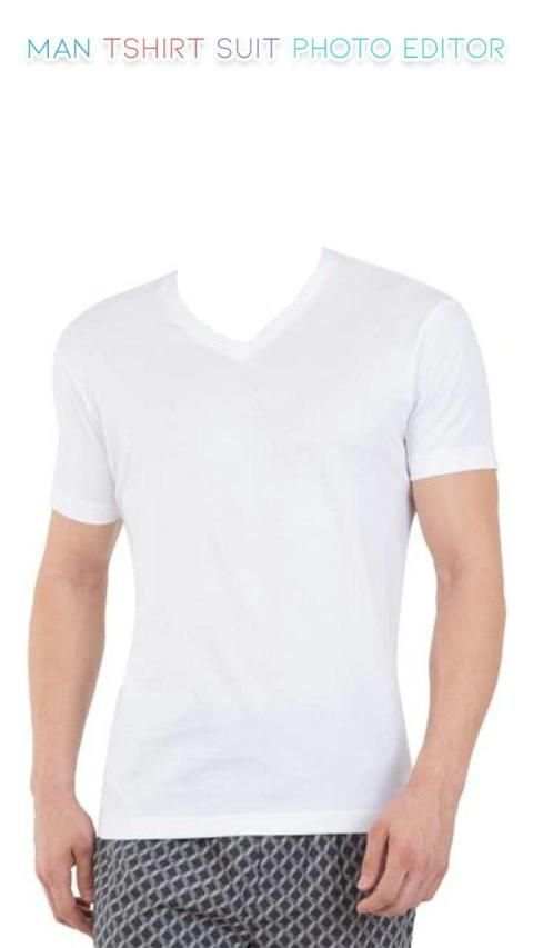 Man T-Shirt Photo Suit Editor screenshot 4