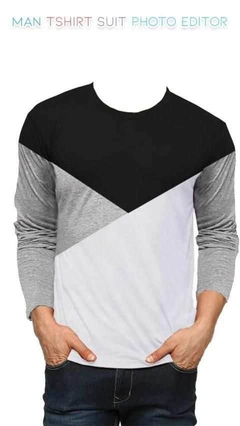 Man T-Shirt Photo Suit Editor screenshot 5
