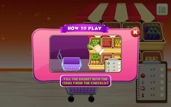 Kids Supermarket Shopping screenshot 11
