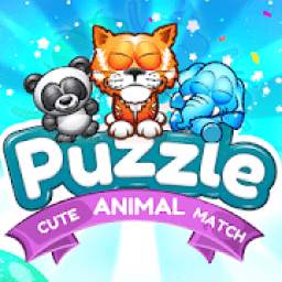 Cute puzzle Animal Match 2020