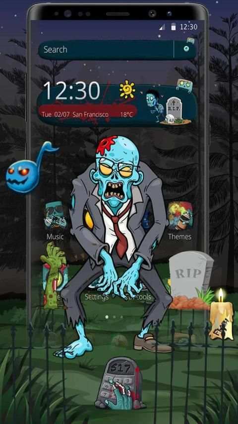 Scary Zombie Attack Theme screenshot 4