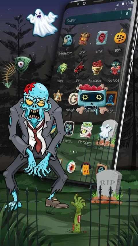 Scary Zombie Attack Theme screenshot 3