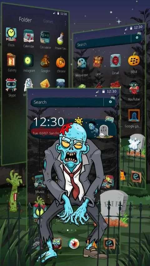 Scary Zombie Attack Theme screenshot 2