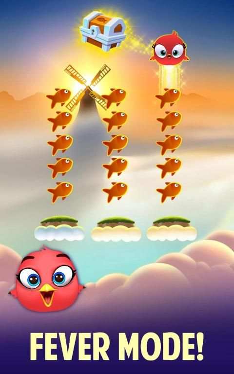 Bird Bounce: Angry Cute Birds Jumping game screenshot 7