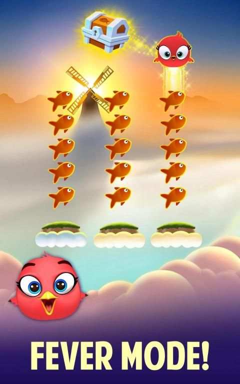 Bird Bounce: Angry Cute Birds Jumping game screenshot 12