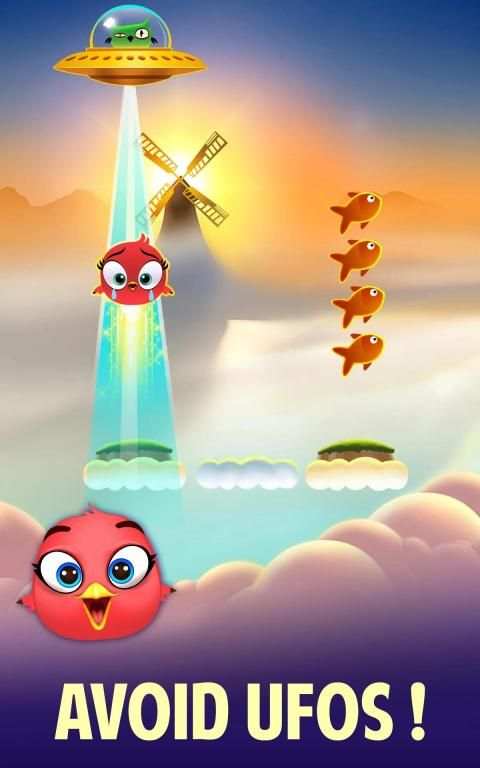 Bird Bounce: Angry Cute Birds Jumping game screenshot 13