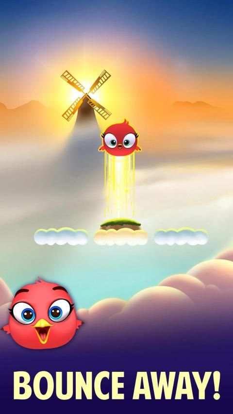 Bird Bounce: Angry Cute Birds Jumping game screenshot 5