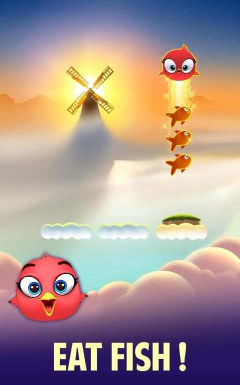 Bird Bounce: Angry Cute Birds Jumping game screenshot 6