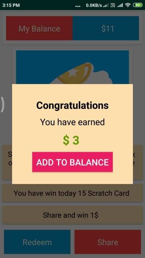 Scratch Cash screenshot 2